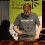 Mallets on stage