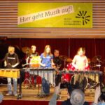 Mallets on stage