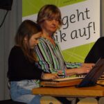 Gitarre & Zither on stage