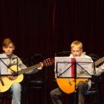 Gitarre & Zither on stage