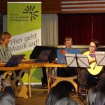 Gitarre & Zither on stage