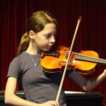 Violine I on stage