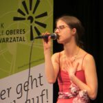 Gesang on stage