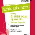 Schlusskonzerte 2025 – Best of Musikschule!