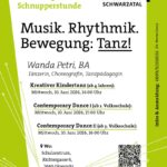 Musik, Rhythmik, Bewegung: TANZ! – Komm zur Schnupperstunde!