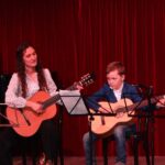 Gitarre & Zither on stage