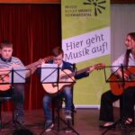 Gitarre & Zither on stage