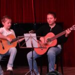 Gitarre & Zither on stage