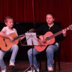 Gitarre & Zither on stage