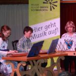 Gitarre & Zither on stage