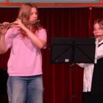 Holzbläser II on stage