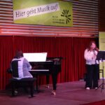 Holzbläser II on stage