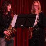 Holzbläser II on stage