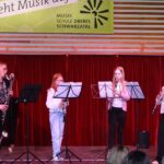 Holzbläser II on stage