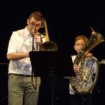 Blechbläser on stage