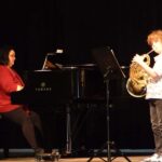 Blechbläser on stage