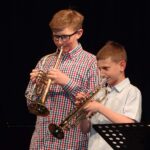 Blechbläser on stage