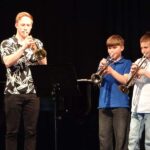 Blechbläser on stage