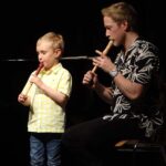 Blechbläser on stage