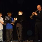 Blechbläser on stage