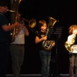 Blechbläser on stage