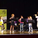 Holzbläser III on stage