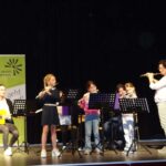 Holzbläser III on stage