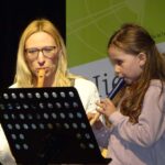 Holzbläser III on stage