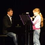 Holzbläser III on stage