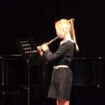 Holzbläser III on stage