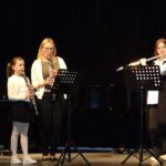 Holzbläser III on stage