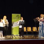 Holzbläser III on stage