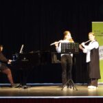 Holzbläser III on stage