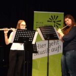 Holzbläser III on stage