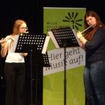 Holzbläser III on stage