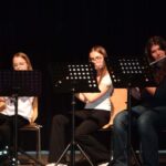 Holzbläser III on stage