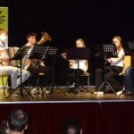 Holzbläser III on stage