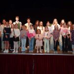 Holzbläser III on stage