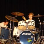 Drums on stage