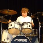 Drums on stage
