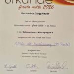 1. Preis mit Auszeichnung beim Wettbewerb Flauto Molto
